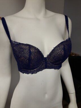 Bradelis Jasmine Bra Blue Size 30 E NEW WITH TAGS!